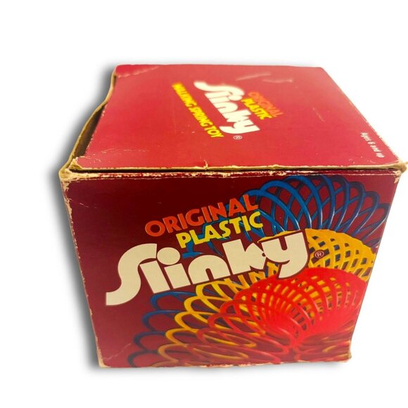 The Original Slinky Brand Plastic Green Slinky Kids Spring Toy in Original Box! - Picture 4 of 5